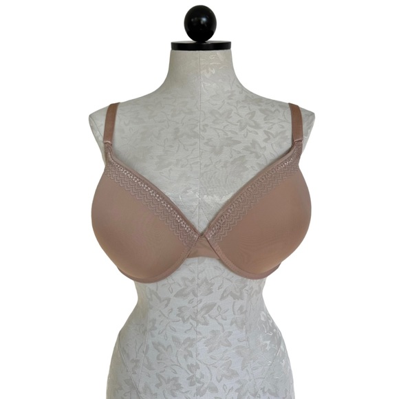 Jessica Simpson Padded T-Shirt Bra Underwire Beige Size 40D - Picture 13 of 13